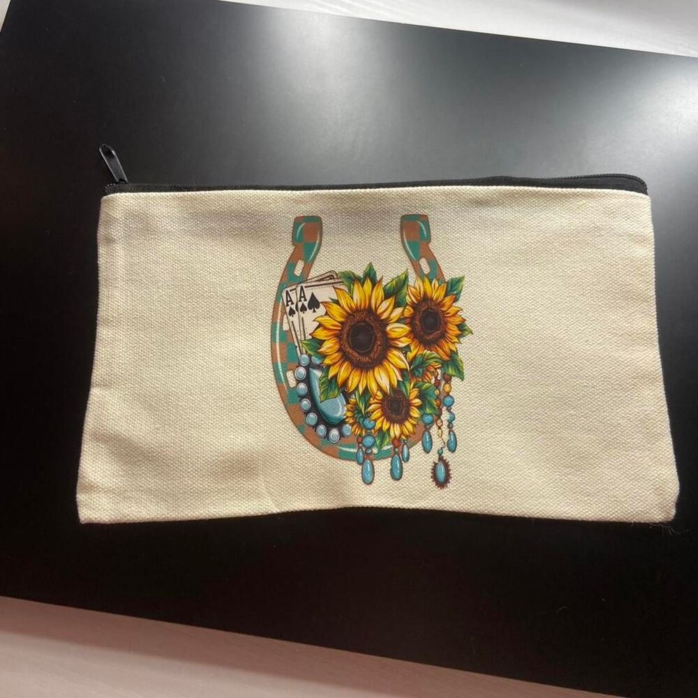 Western Horseshoe Zipper Pouch